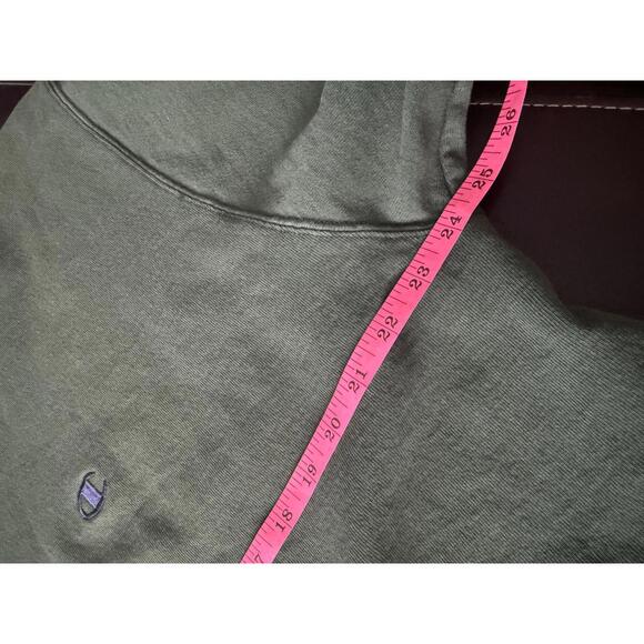Vintage Champion Heavyweight Eco Crewneck Sweatshirt Size XL - Forest Green - Picture 5 of 6